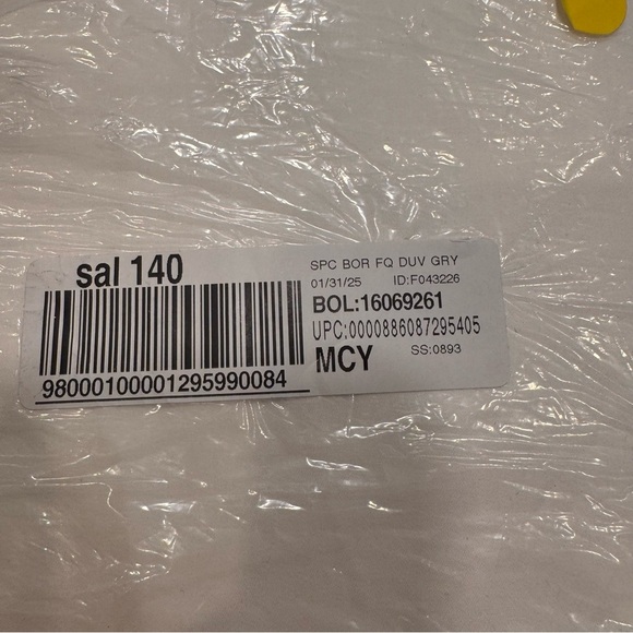 LAUREN Ralph Lauren Spencer Sateen Border Queen Duvet Cover white / stone border - Picture 4 of 5